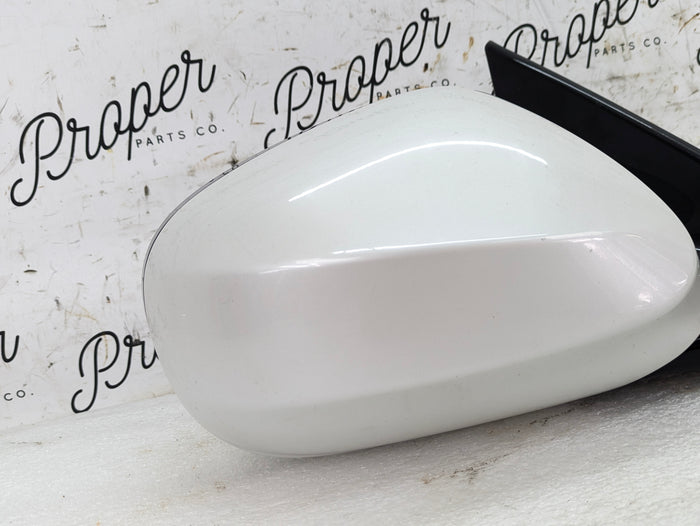 BMW E92 E93 3 Series LCI Shadowline/Gloss Black Right Side Mirror Mineral White (A96) 51167282654