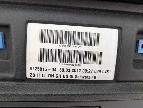 BMW E92 E91 E90 335xi 330xi 328xi 325xi 323i M3 Black Non-iDrive/Non-Navigation/Single Scoop Dashboard & Airbag 7143779