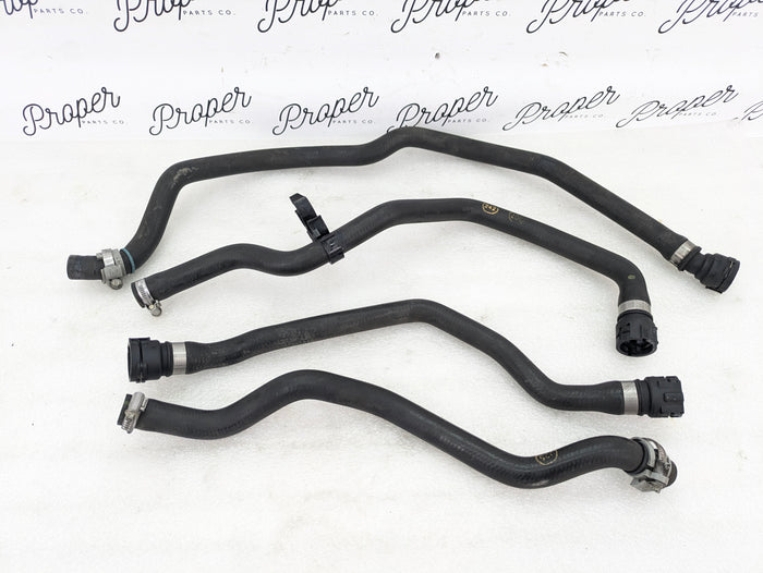 BMW E46 330ci 328ci 325ci 323ci Radiator Heater Core Coolant Hose Pipe Set 1436410