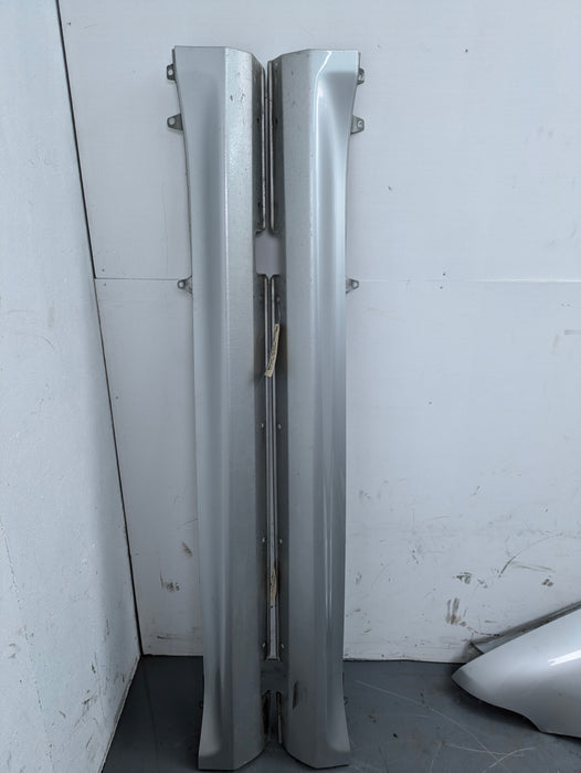 BMW Z3 M Roadster Coupe Wide Side Skirt Titanium Silver Set Left Right 41218401405