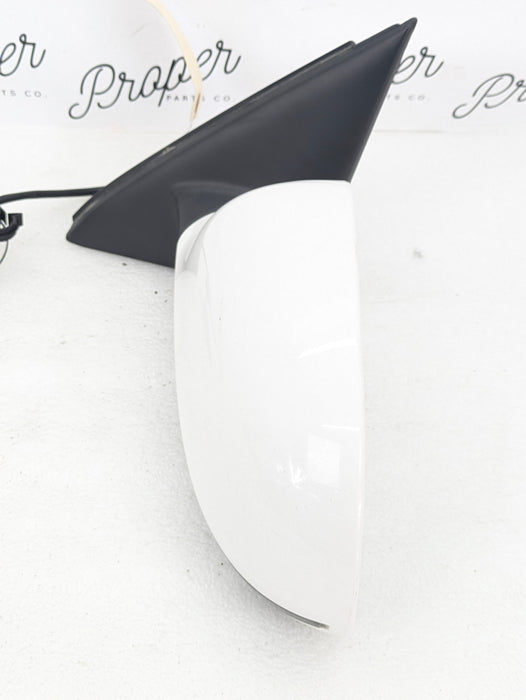 2015-2018 Audi 8U Q3 Left Driver Side Mirror Cortina White 8T0959577A