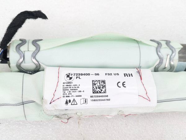 BMW F32 435xi 428xi 440xi 430xi/F82 M4 Right/Passenger Side Curtain Airbag/Air Bag 7239400