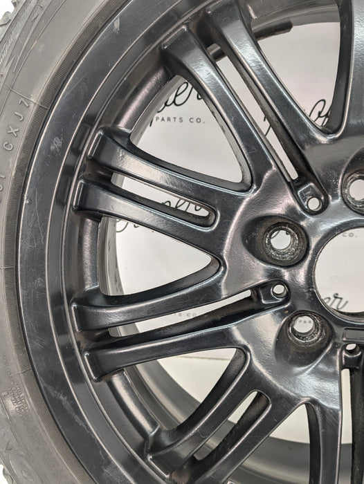 BMW E46 M3 OEM Black Staggered Style 67 Front M-Double Spoke Wheels/Rims Set Of 4 18X8 18x9 2229950/2229960 *Note*