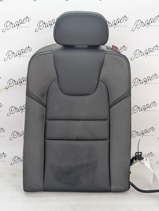 2021 Volvo V60 T6 R-Design Rear Left Black Leather Upper Seat Back *DAMAGED*