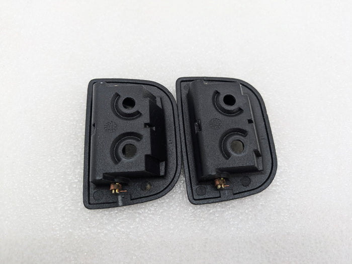 BMW E46 330i 325i 323i Trunk Tie Down Anchor Point Mounts Black Chrome Pair 51477193695