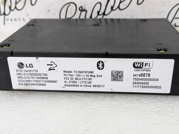 2018 Chevrolet 6th Gen Camaro 2SS OnStar Telematics Communication Receiver Bluetooth Control Module 84146876