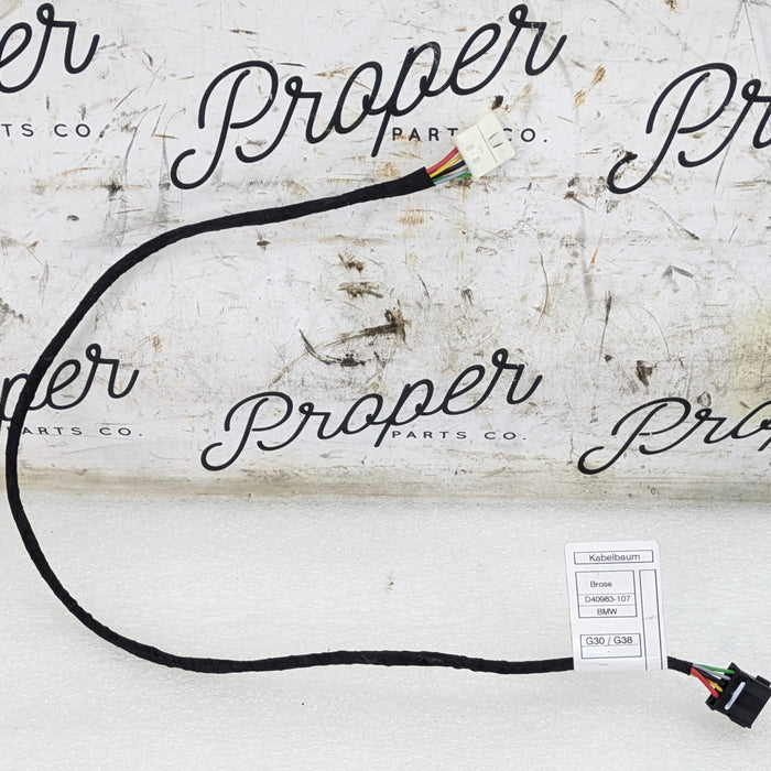 BMW G22 430ix M440ix G82 M4 Soft Close Power Trunk Lid Wiring Harness Cable D40983-107