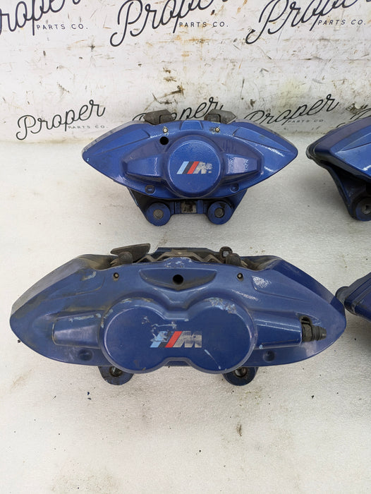 BMW F30 F31 F32 F33 F36 340 440 435 335 M sport Blue Brembo Brake Caliper Set Front & Rear
