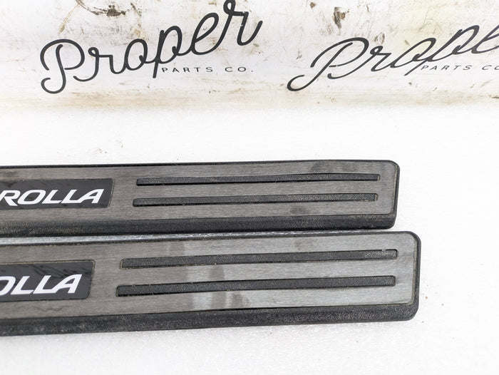 Toyota GZEA14 GR Corolla Complete Door Sill Enhancement Strip Set PT413-12220