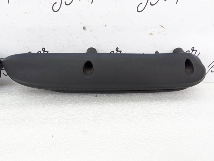 BMW E46 M3 330ci 325ci ZHP M Sport Coupe Rear Panel Armrest Set Black Cube Trim 8241211/8241212