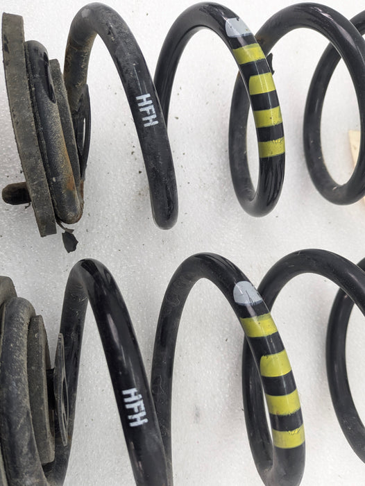 2016-2018 Audi 8U Q3 Quattro AWD Front & Rear Suspension Spring Set 4 Yellow 1 Grey