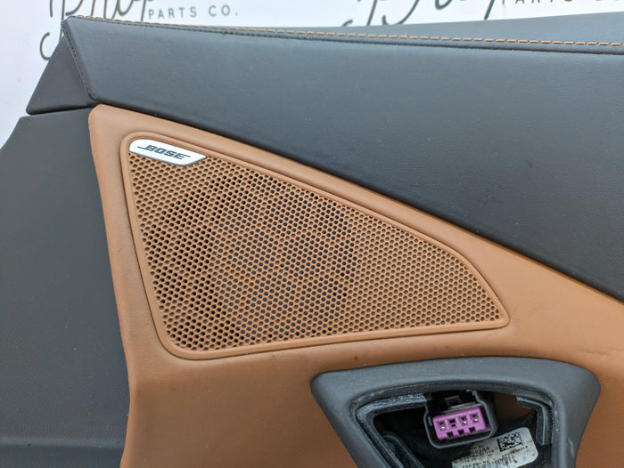 Chevrolet C7 Corvette Stingray Right/Passenger Side Door Card Panel Kalahari Leather *DAMAGED*