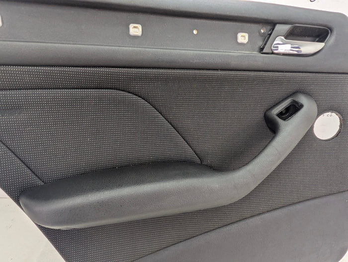 BMW E46 330i 328i 325i 323i ZHP M Sport Sedan Wagon Front & Rear Door Card Panel Set Laser Cloth Alcantara