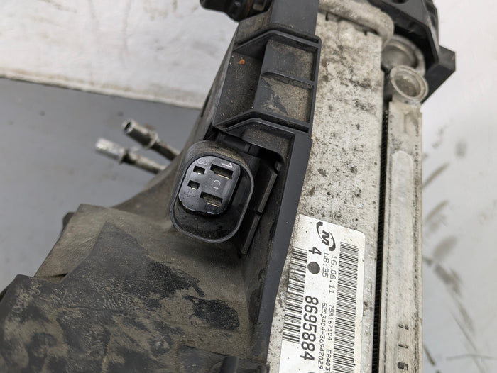 BMW E90 E92 E93 335i 335xi N54 N55 Manual Radiator/Radiator Fan/Intercooler 17117558480