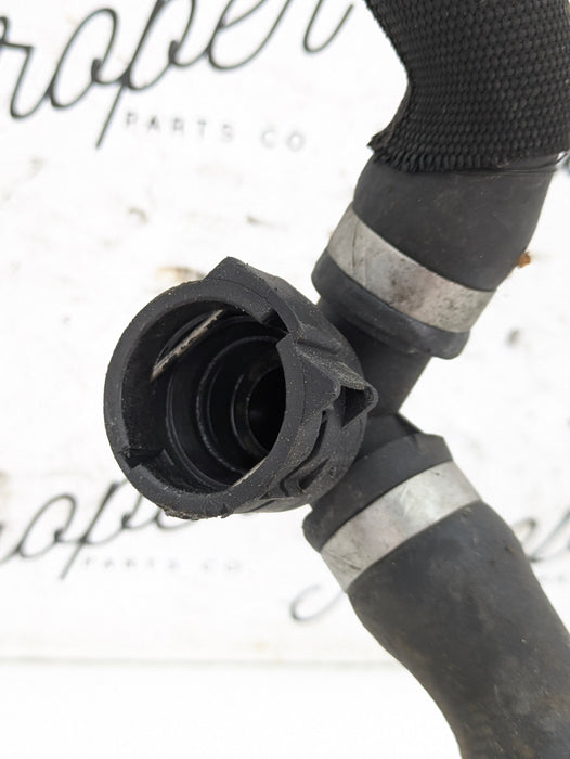 BMW E92 E90 335xi N55 AWD Manual Transmission Heater Return To Thermostat Lower Coolant Hose Pipe 7544883/17127599459