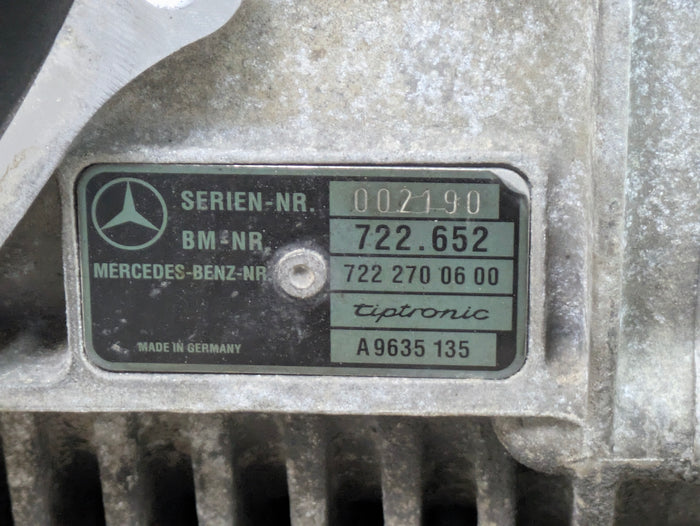 Porsche 996.2 911 Carrera 4 AWD Tiptronic Automatic Transmission Assembly 7222700600/722.652
