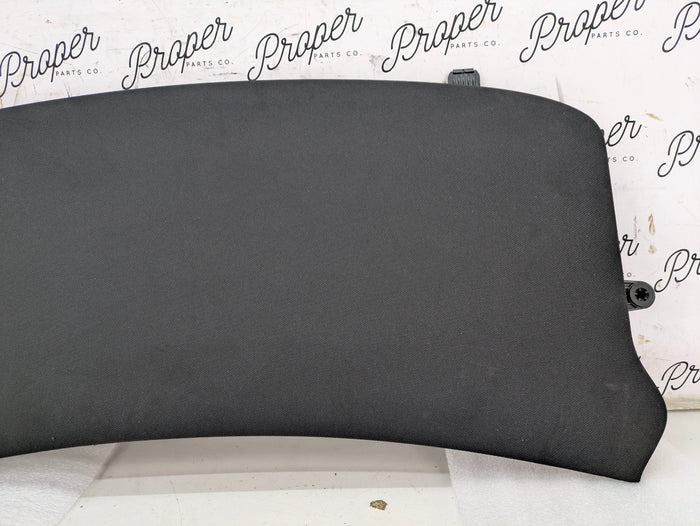 BMW F36 435xi 430xi 440xi 428xi Rear Rearward Parcel Shelf Trunk Cargo Cover Section Black 8062774