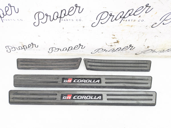 Toyota GZEA14 GR Corolla Complete Door Sill Enhancement Strip Set PT413-12220