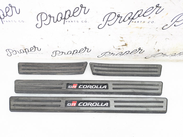 Toyota GZEA14 GR Corolla Complete Door Sill Enhancement Strip Set PT413-12220