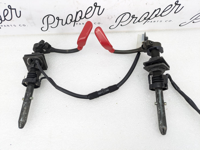 BMW E46 M3 330ci 325ci 323ci Convertible Hard Top Mount & Levers Set Left Right 54218228929/54218236378