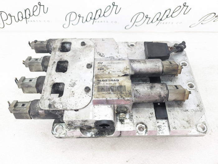 BMW E60 E61 M5 E63 E64 M6 SMG Transmission Hydraulic Clutch Valve Block Solenoid 23012282998