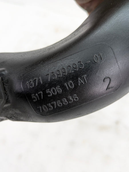 BMW E82 E88 E90 E92 E93 335xi 335i 135i N55 Turbo to Intercooler Pipe Tube Hose 7599293