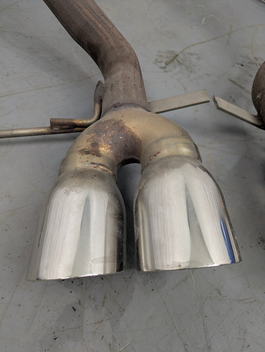 Chevrolet C7 Corvette Stingray Z51 Left/Right Straight Pipe Exhaust Muffler Pair Set W/Actuators 84897442 *NOTE*