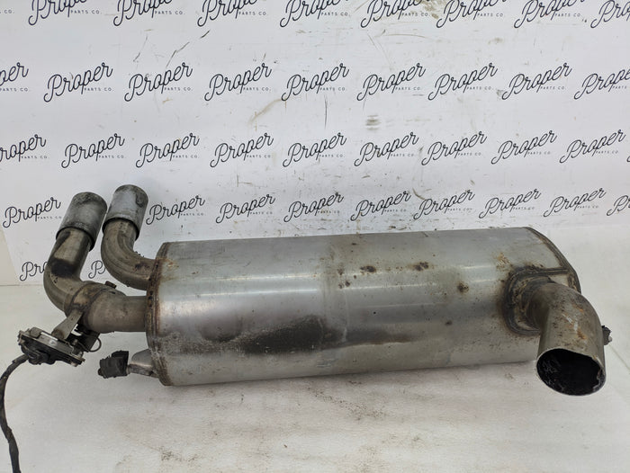 BMW F22 F23 228xi 228i Exhaust System Muffler W/Exhaust Flap Actuator 7620362