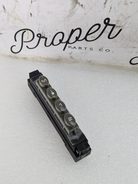 Porsche 996.2 911 Carrera 4 Power Seat & Mirror Position Memory Button Switch 99661310302