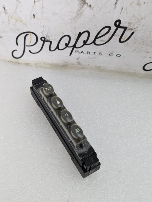 Porsche 996.2 911 Carrera 4 Power Seat & Mirror Position Memory Button Switch 99661310302