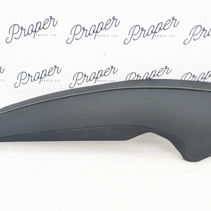 2021 Volvo V60 T6 R-Design Left/Driver Side Rear Black Leather Seat Bolster 31467787