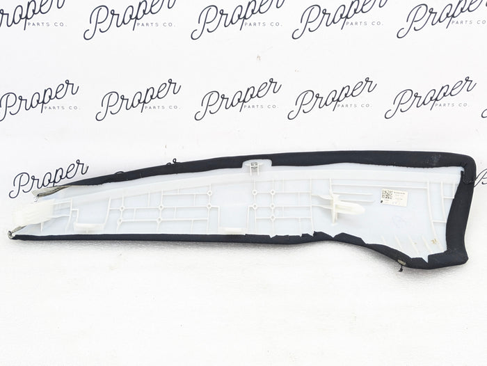 2021 Volvo V60 T6 R-Design Right/Passenger Side Rear Black Leather Seat Bolster 31467788