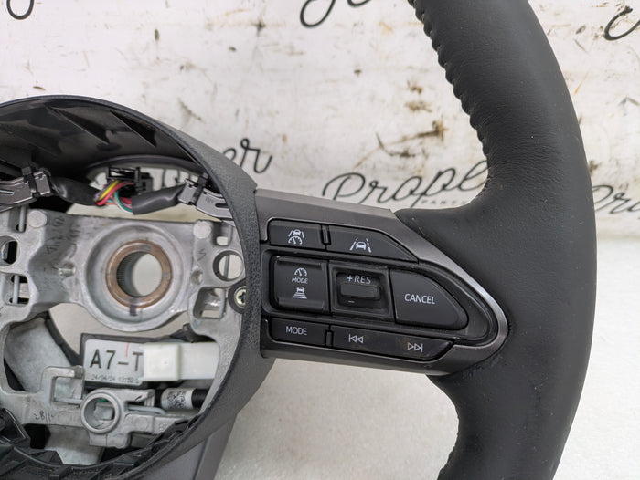 Toyota GZEA14 GR Corolla Manual Transmission Heated Leather Steering Wheel W/Buttons