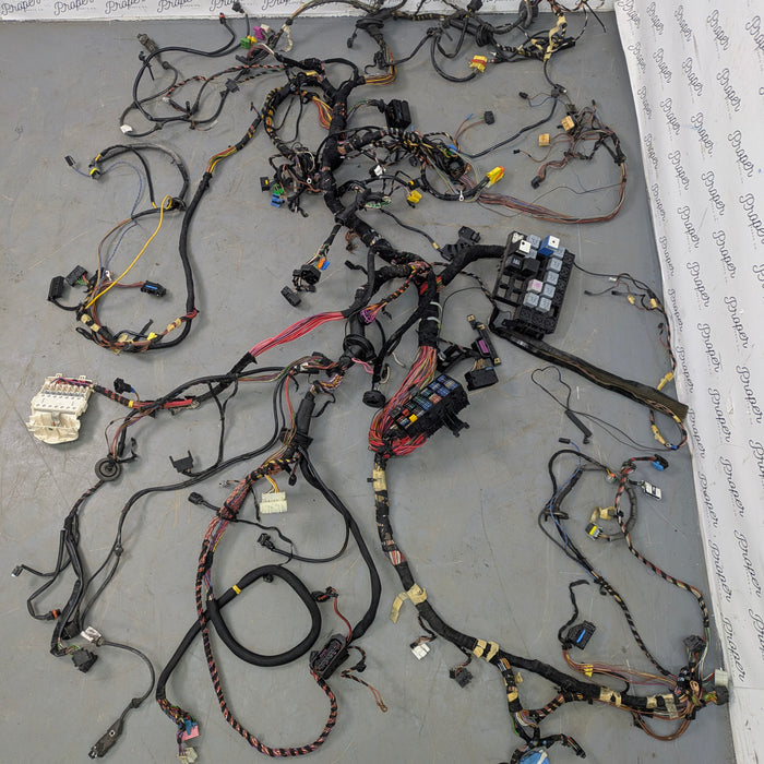 Porsche 996.2 911 Carrera 4 Cabriolet Convertible Automatic Tiptronic Main Chassis Body Cabin Wiring Harness