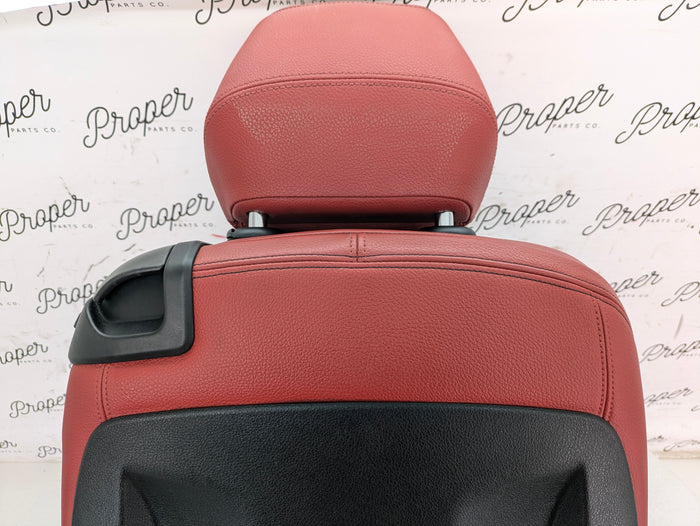 BMW F22 228xi M235xi 230xi M240xi M Sport Coral Red Dakota Leather Interior Seat & Door Panel Set *NOTE*