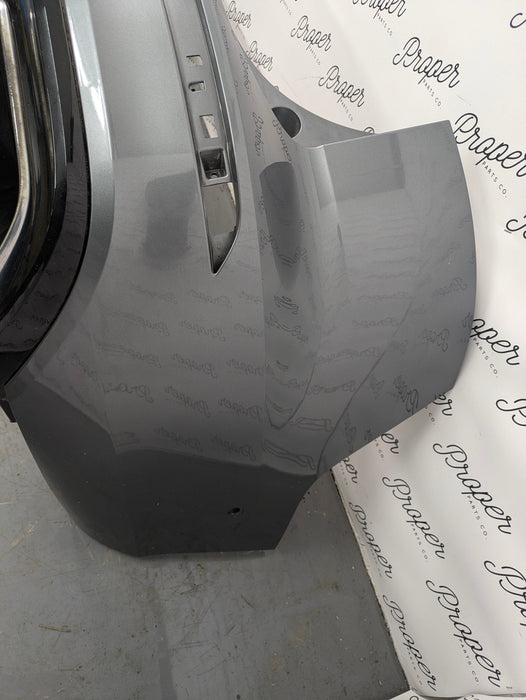 2021 Volvo V60 T6 R-Design Rear Bumper Assembly Osmium Gray Metallic (714) *DAMAGED*