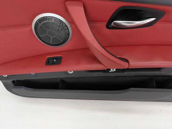 BMW E92 M Sport Interior Seats Set Coral Red Leather 8695884/6970729/6970730/9168956/6962584/7119846/7119815