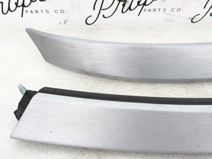 BMW E60 E61 M5 550i 535xi 530xi 525xi Aluminum Shadow Interior Console Door Vent Trim Set