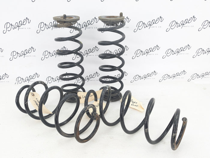 2016-2018 Audi 8U Q3 Quattro AWD Front & Rear Suspension Spring Set 4 Yellow 1 Grey