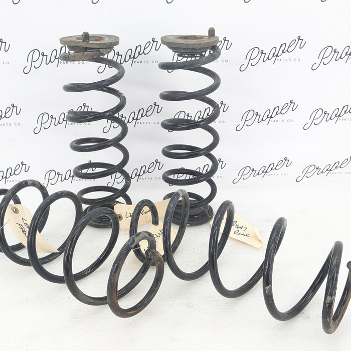 2016-2018 Audi 8U Q3 Quattro AWD Front & Rear Suspension Spring Set 4 Yellow 1 Grey