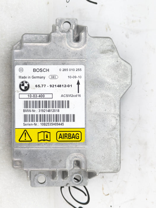 BMW E93 335is 335xi 335i 328xi 328i M3 Airbag SRS Crash Module 9214812