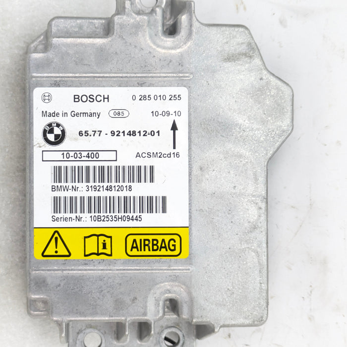 BMW E93 335is 335xi 335i 328xi 328i M3 Airbag SRS Crash Module 9214812