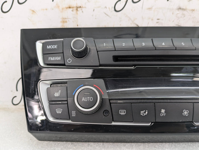 BMW F22 228xi M235xi 230xi M240xi HVAC Climate Control Panel & Radio Buttons W/Trim 6814188/9338772/9363546