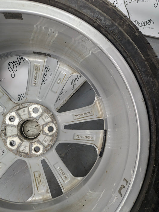 2015-2018 Audi 8U Q3 Aluminum Double 5 Spoke Wheel Set 8.5J X 19 Et 36 8U0601025AD