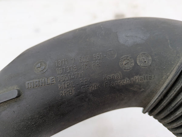 BMW F30 F31 F32 F33 F34 F36 335xi 335i 435xi 435i N55 Filtered Air Intake Pipe 7602651