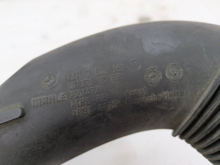 BMW F30 F31 F32 F33 F34 F36 335xi 335i 435xi 435i N55 Filtered Air Intake Pipe 7602651