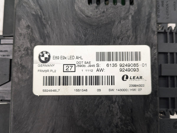 BMW E90 E91 335xi 330xi 328xi 325xi 323i Footwell Body Control Light Module/FRM 9249085