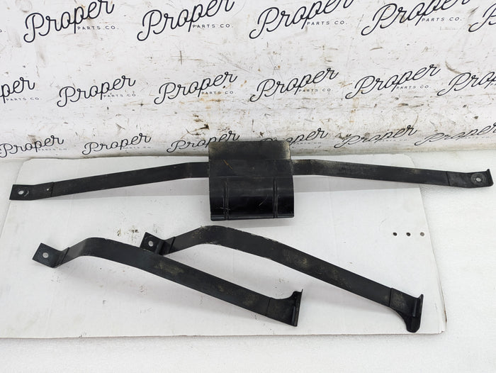Porsche 996.2 911 Carrera 4 Gas Fuel Tank Hanger Support Strap Brackets