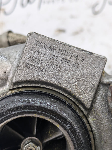 BMW E90 E92 E93 335i 335xi E82 E88 135i N54 Engine Rear Turbocharger 7563686 *CORE*