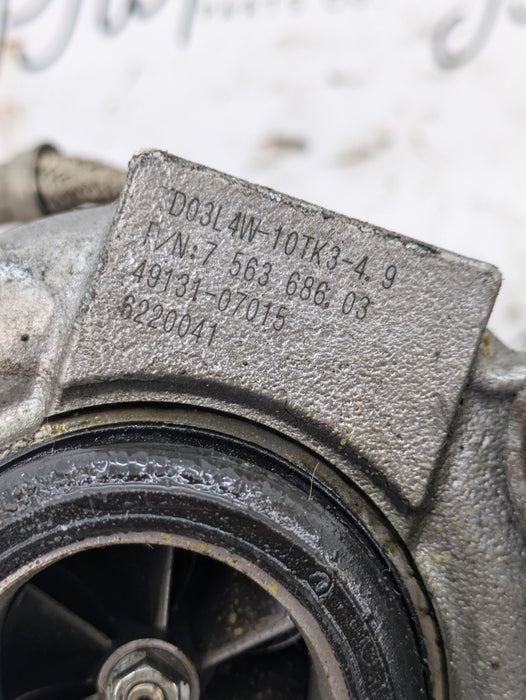 BMW E90 E92 E93 335i 335xi E82 E88 135i N54 Engine Rear Turbocharger 7563686 *CORE*